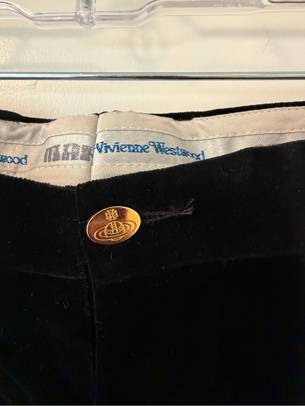Vivienne Westwood Black Velvet Sport Coat with Gold Buttons - Picture 11 of 16
